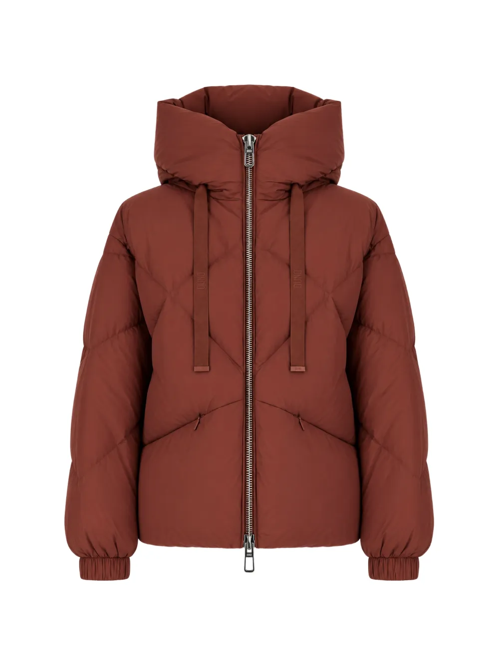 Duno Peggie quilted hooded jacket - Rot