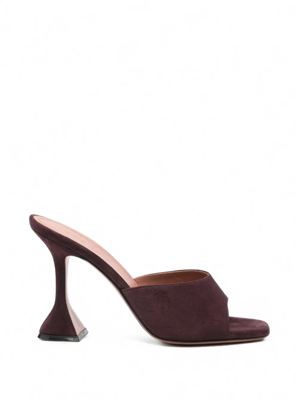 Amina Muaddi Lupita suede sandals