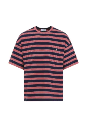 Jil Sander ストライプ Tシャツ | ブラック | FARFETCH JP