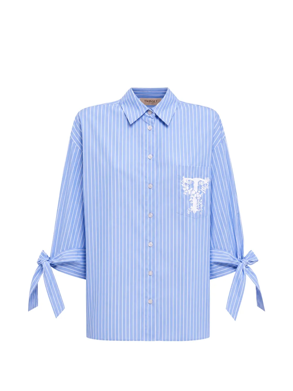 TWINSET striped shirt - Blau