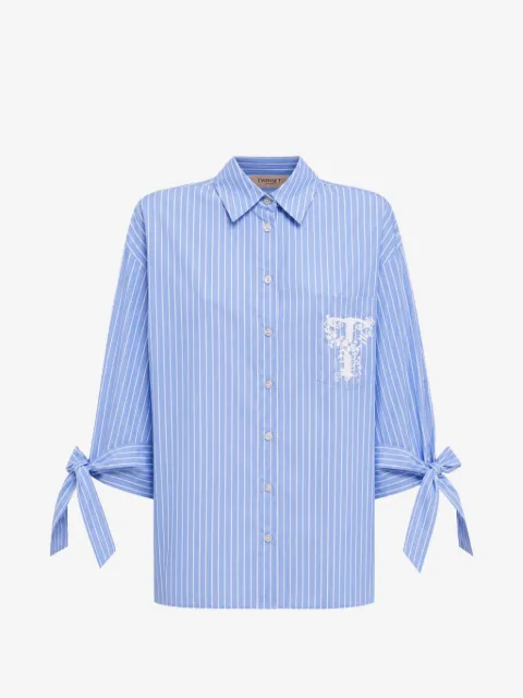 TWINSET striped shirt