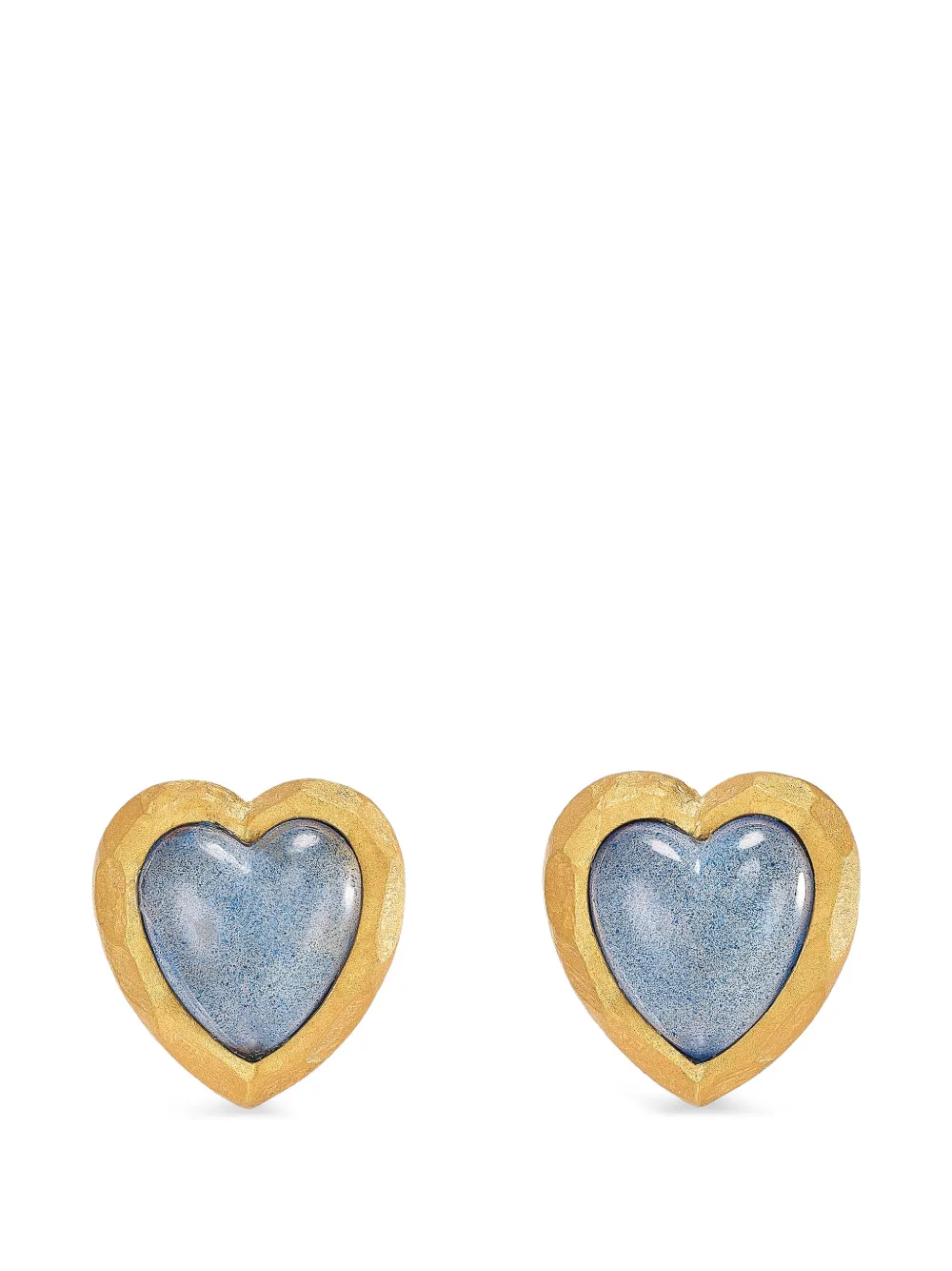Anabela Chan Orecchini a bottone Blueberry - Oro