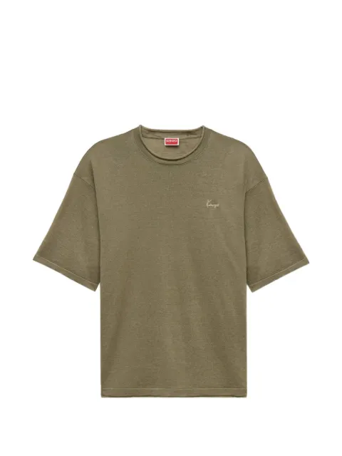 Kenzo logo-embroidered T-shirt