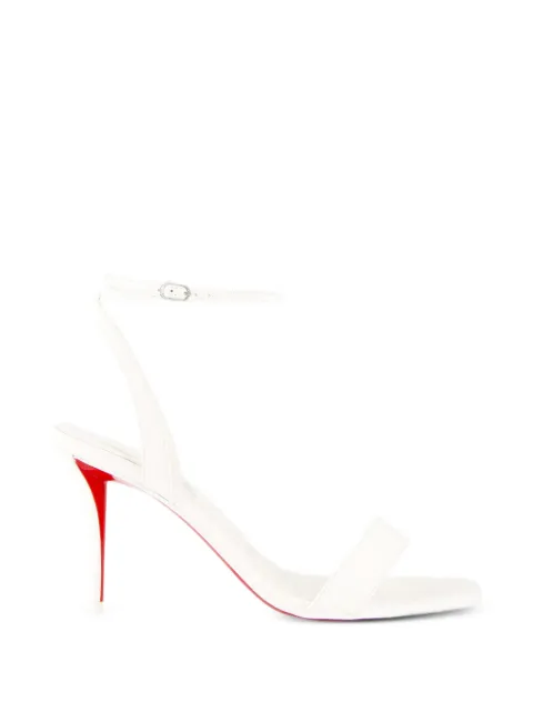 Christian Louboutin patent-leather ankle-strap sandals