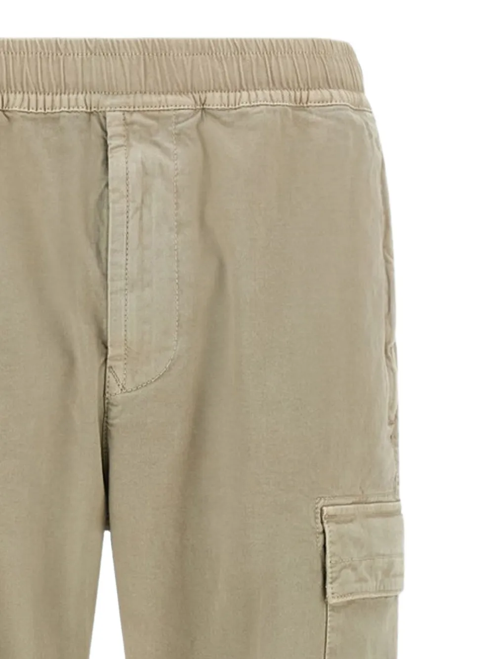 Stone Island Cargo broek met logopatch Beige