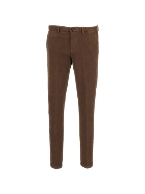 Briglia 1949 belt-loop slim-fit trousers
