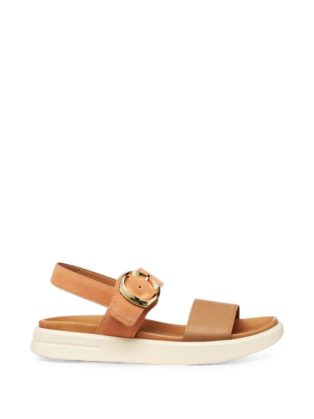 Geox Xand 2S Metallic-Sandalen mit Schnallenverschluss - Braun