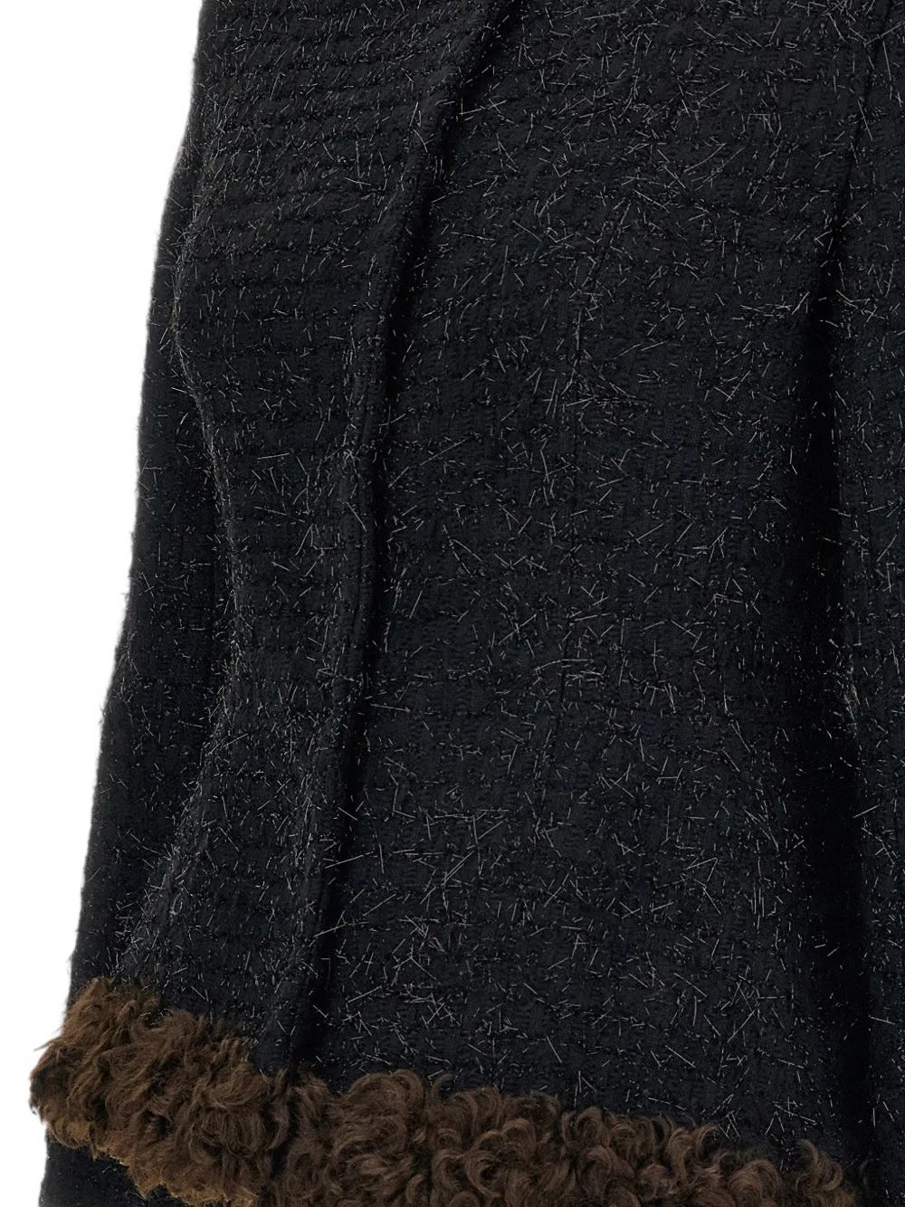 Simone Rocha Tweed jack Zwart