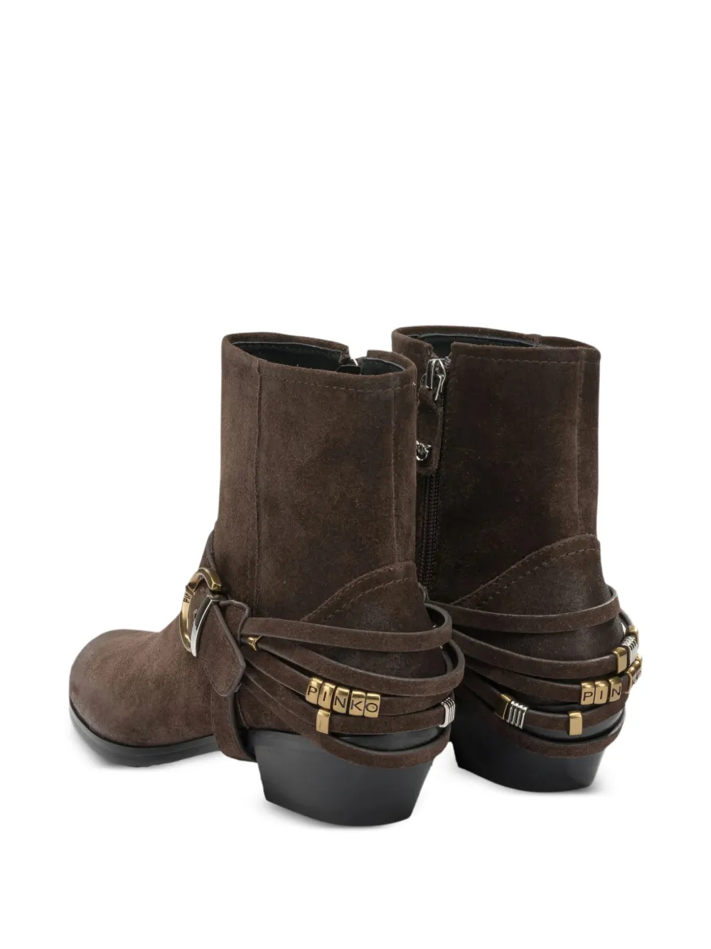PINKO buckle-fastening ankle boots Bruin