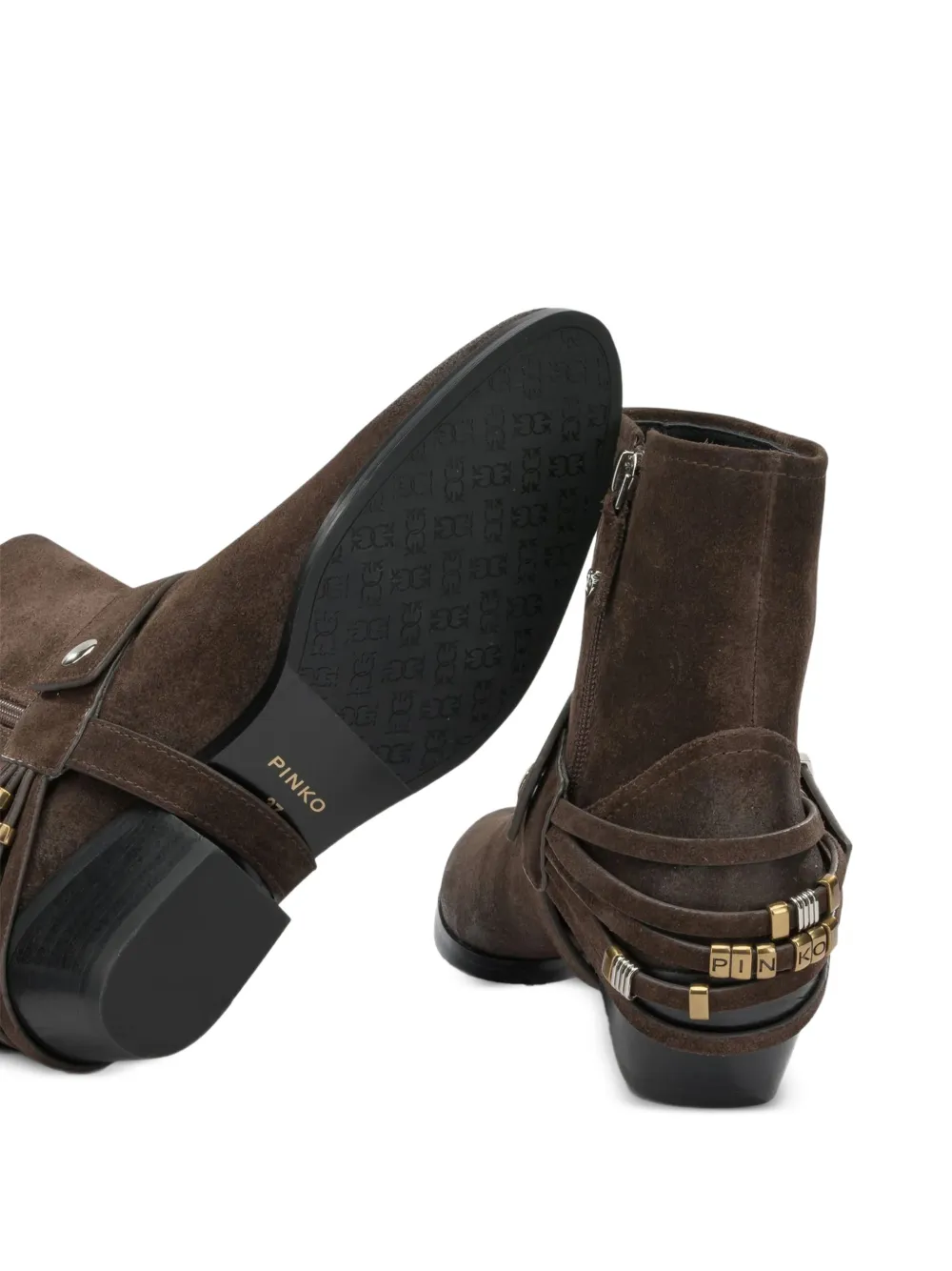 PINKO buckle-fastening ankle boots Bruin