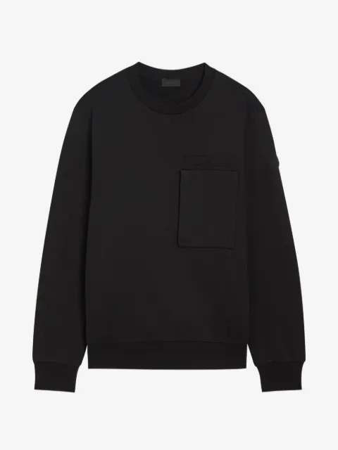 Moncler logo-patch chest-pocket sweater