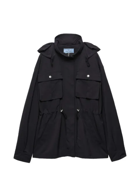 Prada technical fabric parka
