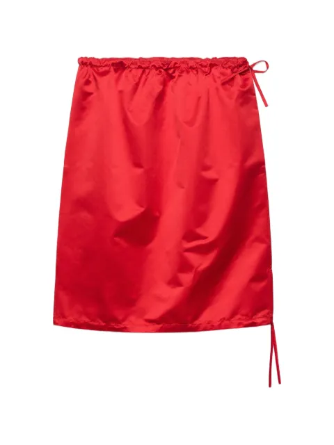 Prada satin skirt