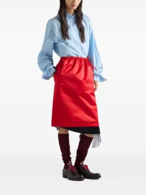 Prada（プラダ）ウィメンズ ハイウエストスカート - FARFETCH