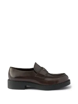 Prada Chocolate ローファー | ブラウン | FARFETCH JP