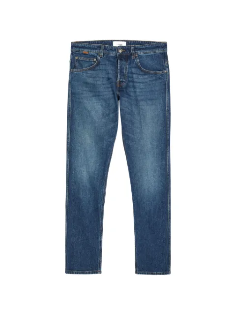 Lardini faded straight-leg jeans