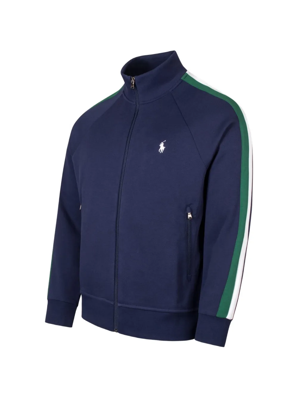 Polo Ralph Lauren Trainingsjack met geborduurd logo Blauw