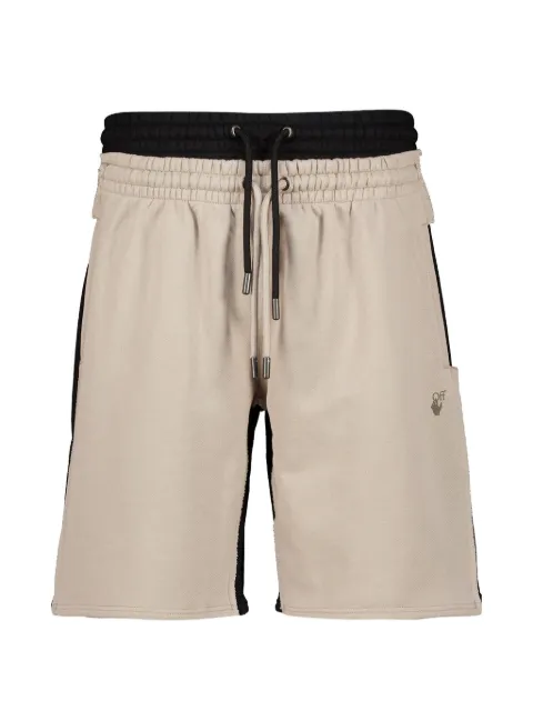 Off-White sweatshorts spices Arrow overlap skate cotton
