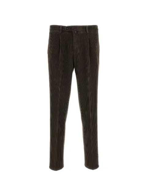 Briglia 1949 Pantaloni a coste con pieghe