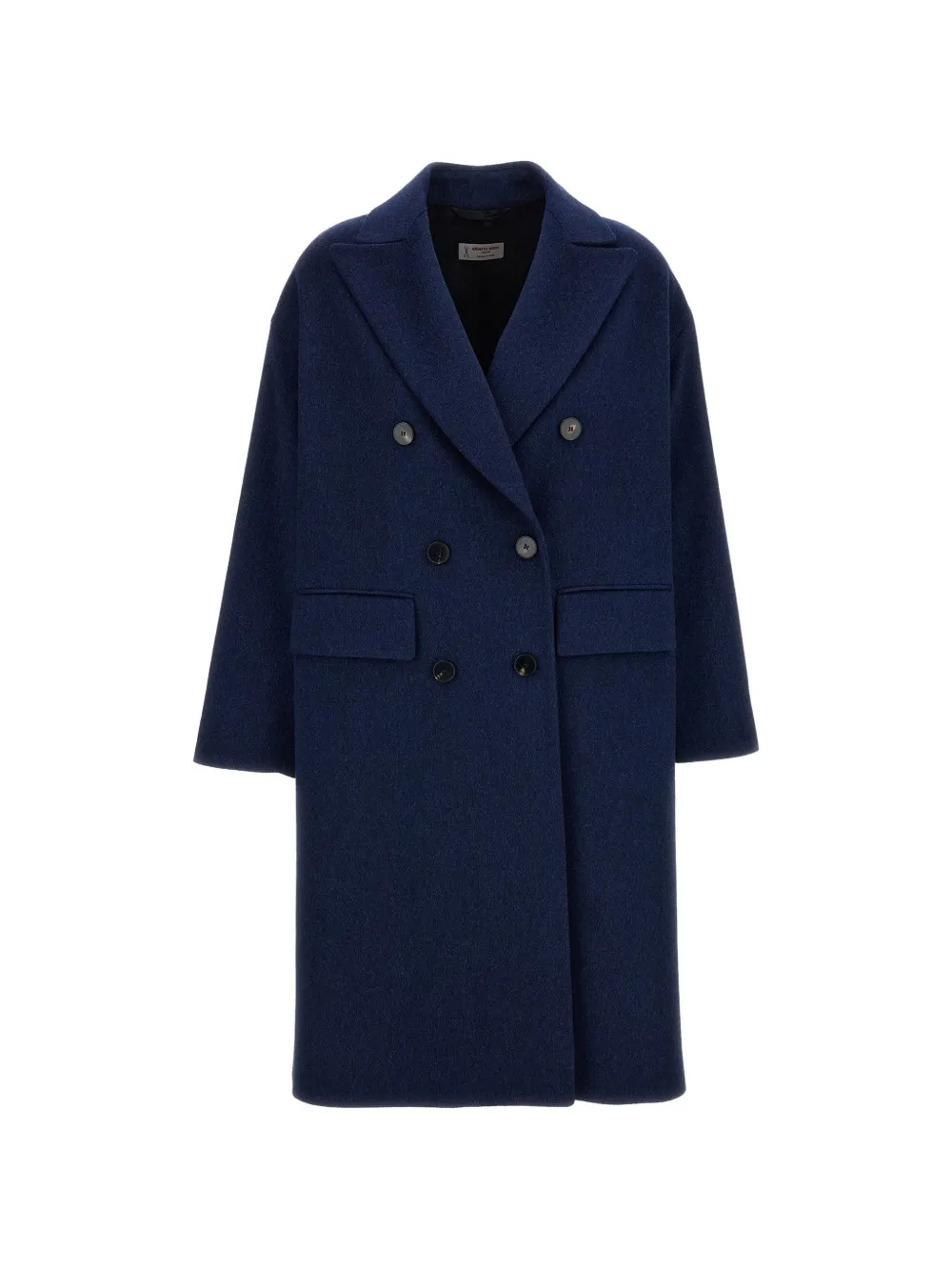 Alberto Biani double-breasted coat - Blau