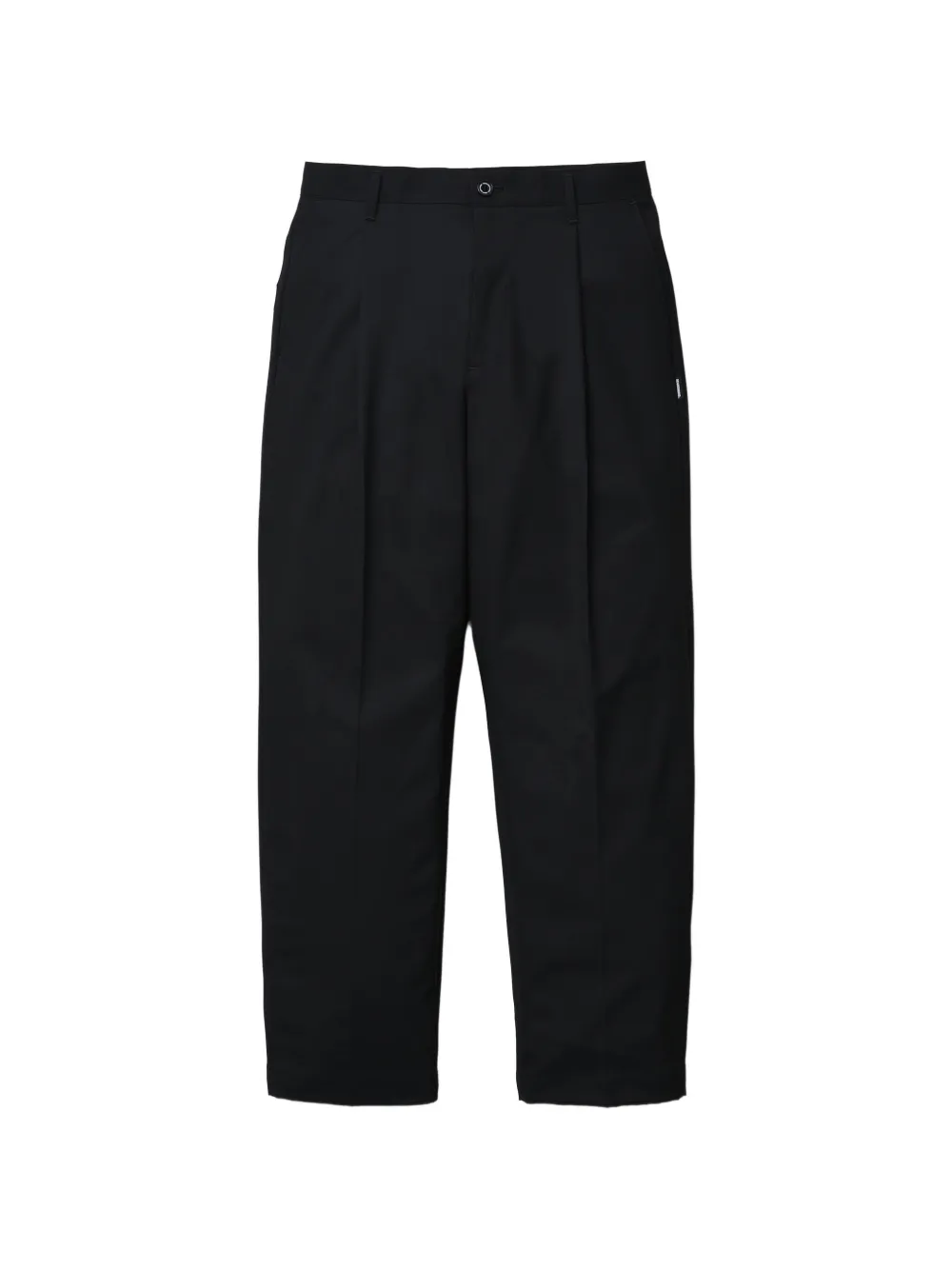 Neighborhood tuck-pleat trousers - Schwarz