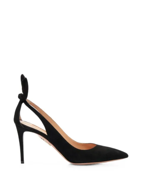 Aquazzura escarpins Bow Tie 85