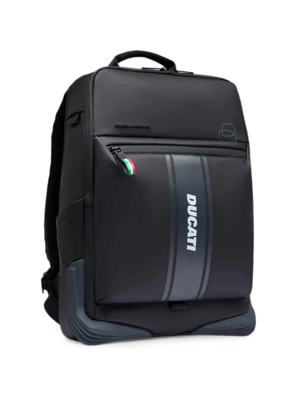 PIQUADRO x Ducati rugzak met logo-detail Zwart