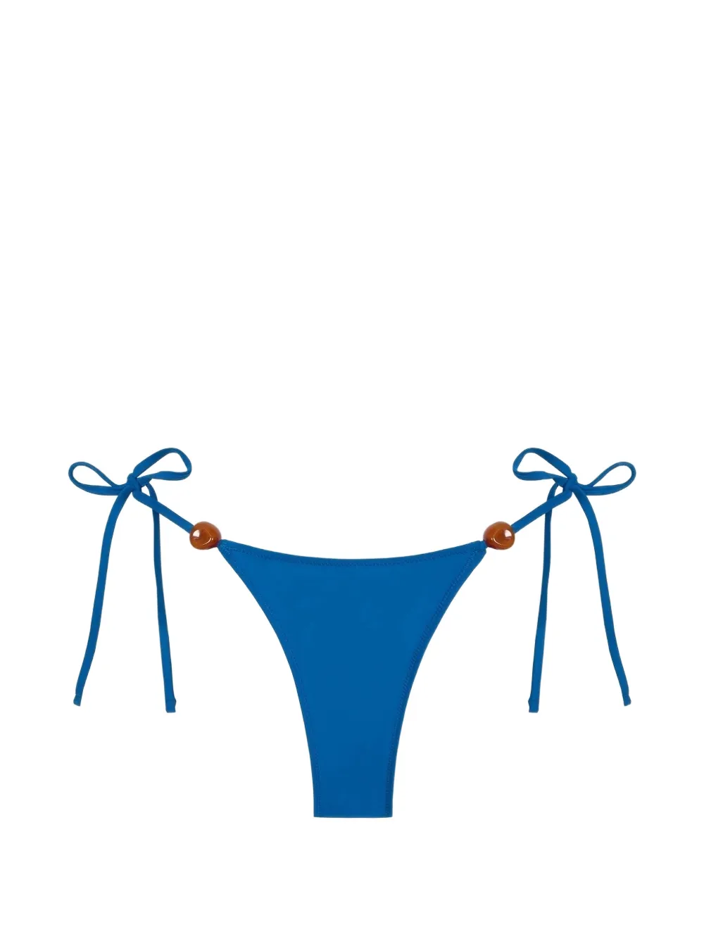 TROPIC OF C Praia bead-embellished bikini bottoms - Blau