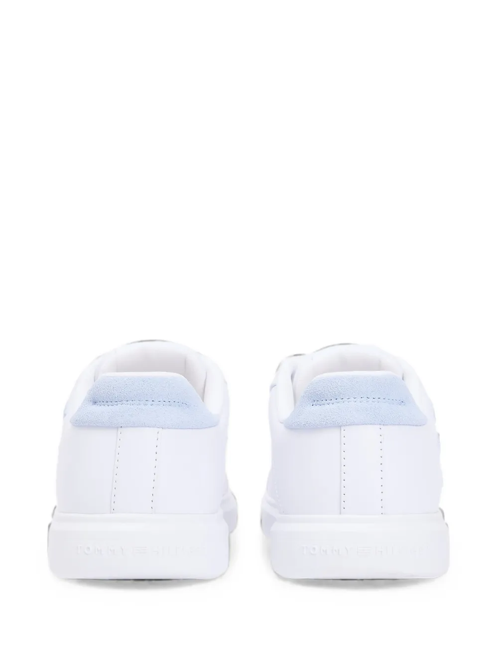 Tommy Hilfiger logo-embroidered sneakers Wit