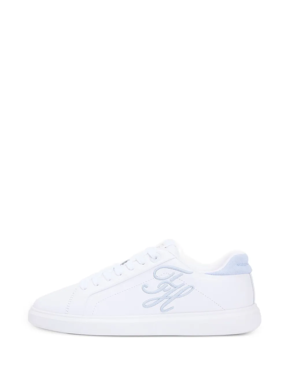Tommy Hilfiger logo-embroidered sneakers - Bianco