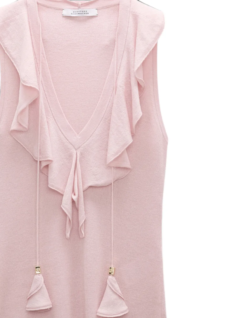Dorothee Schumacher Top met ruches Roze