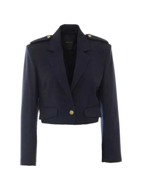 PINKO epaulette cropped jacket