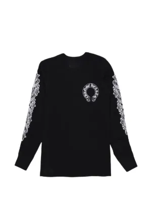 Chrome Hearts long-sleeve Jersey | Black | FARFETCH