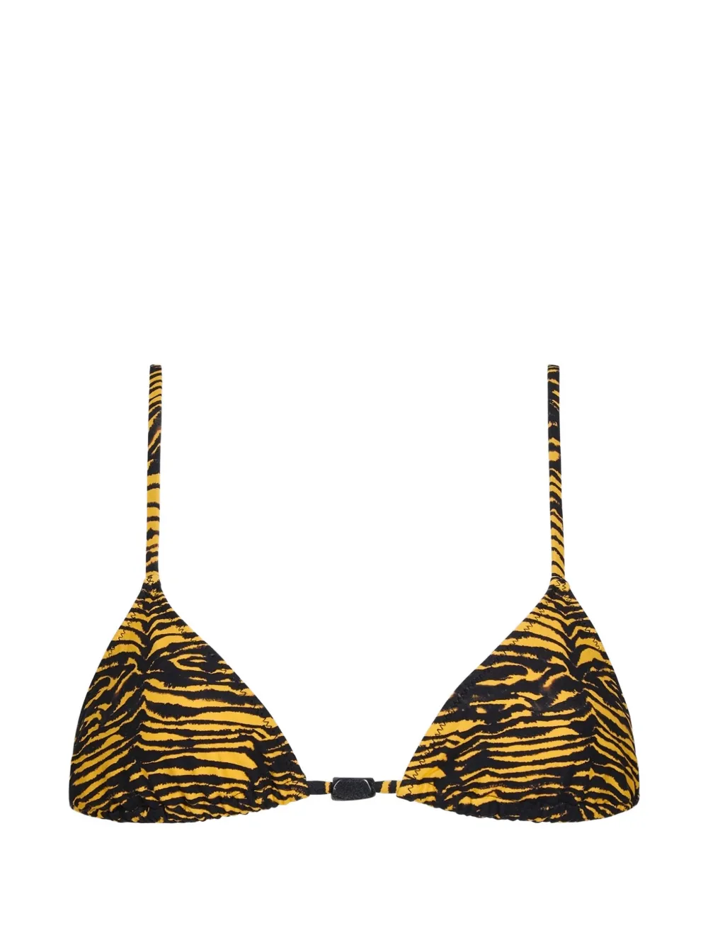 TROPIC OF C Equator tiger-print bikini top