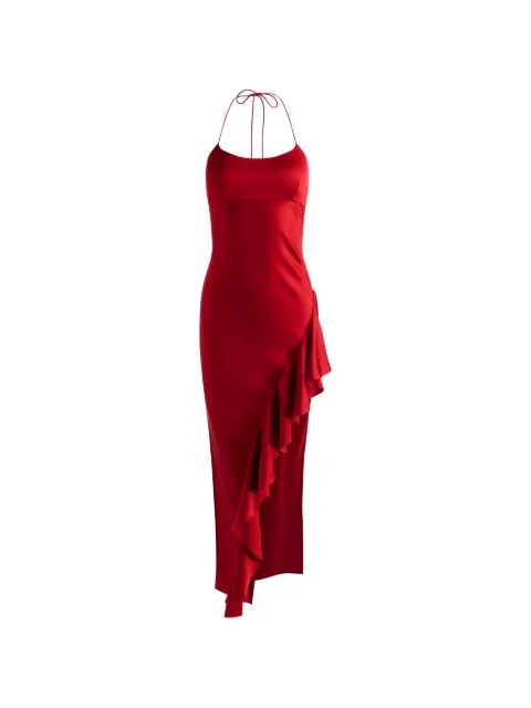 alice + olivia Palma asymmetric maxi dress