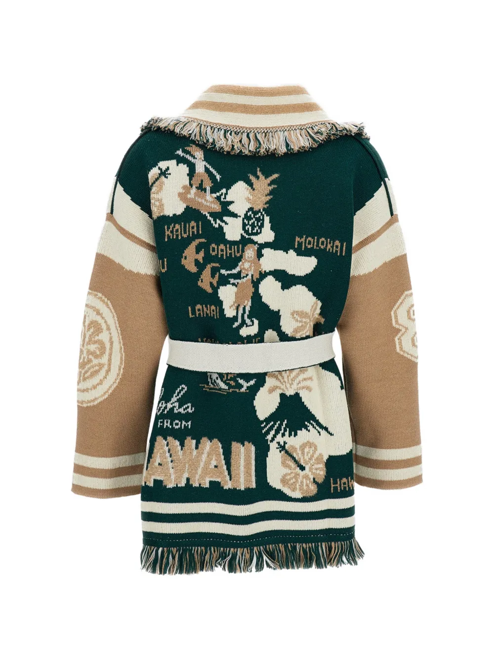 Alanui College of Aloha vest Groen
