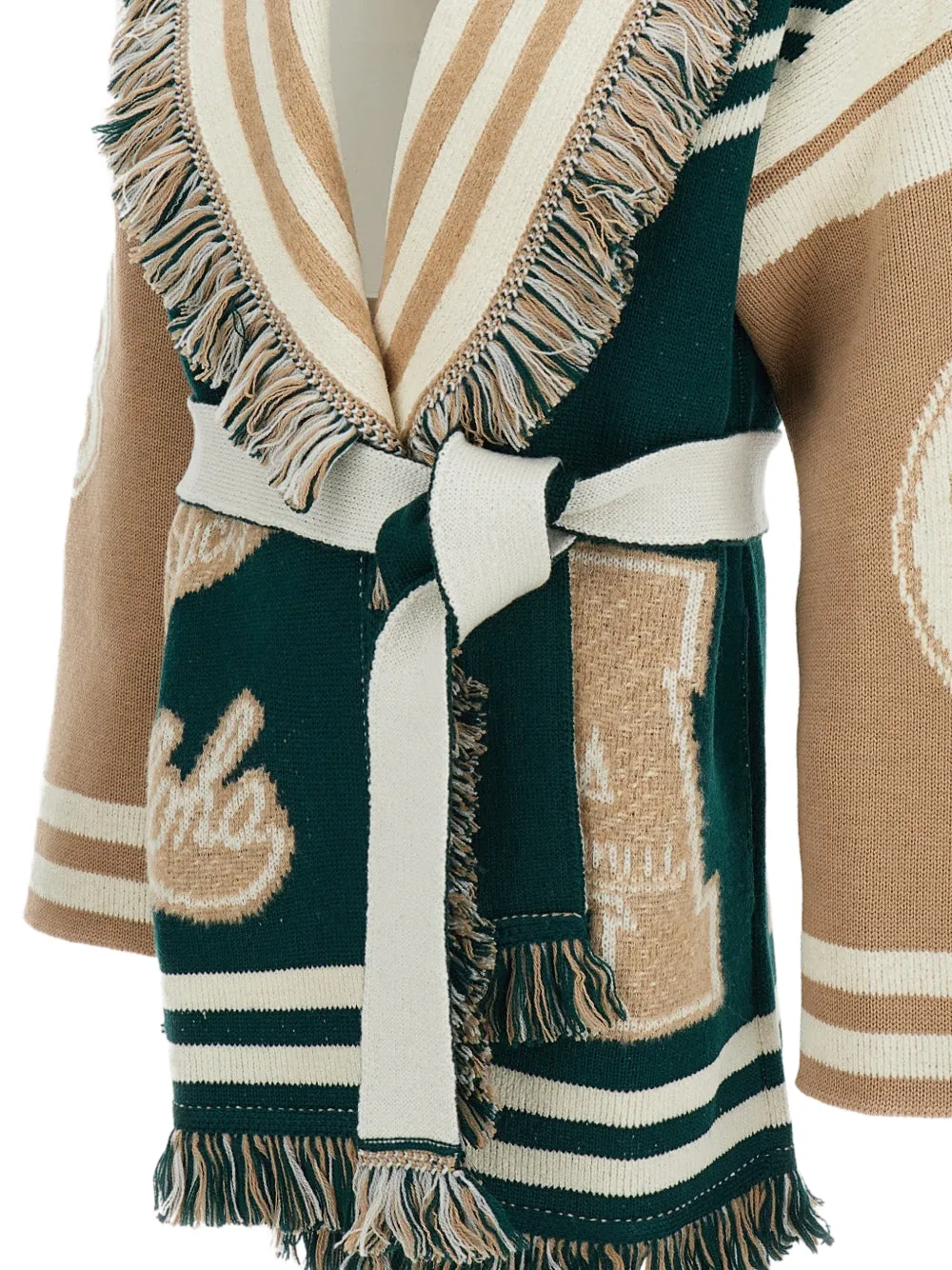 Alanui College of Aloha vest Groen