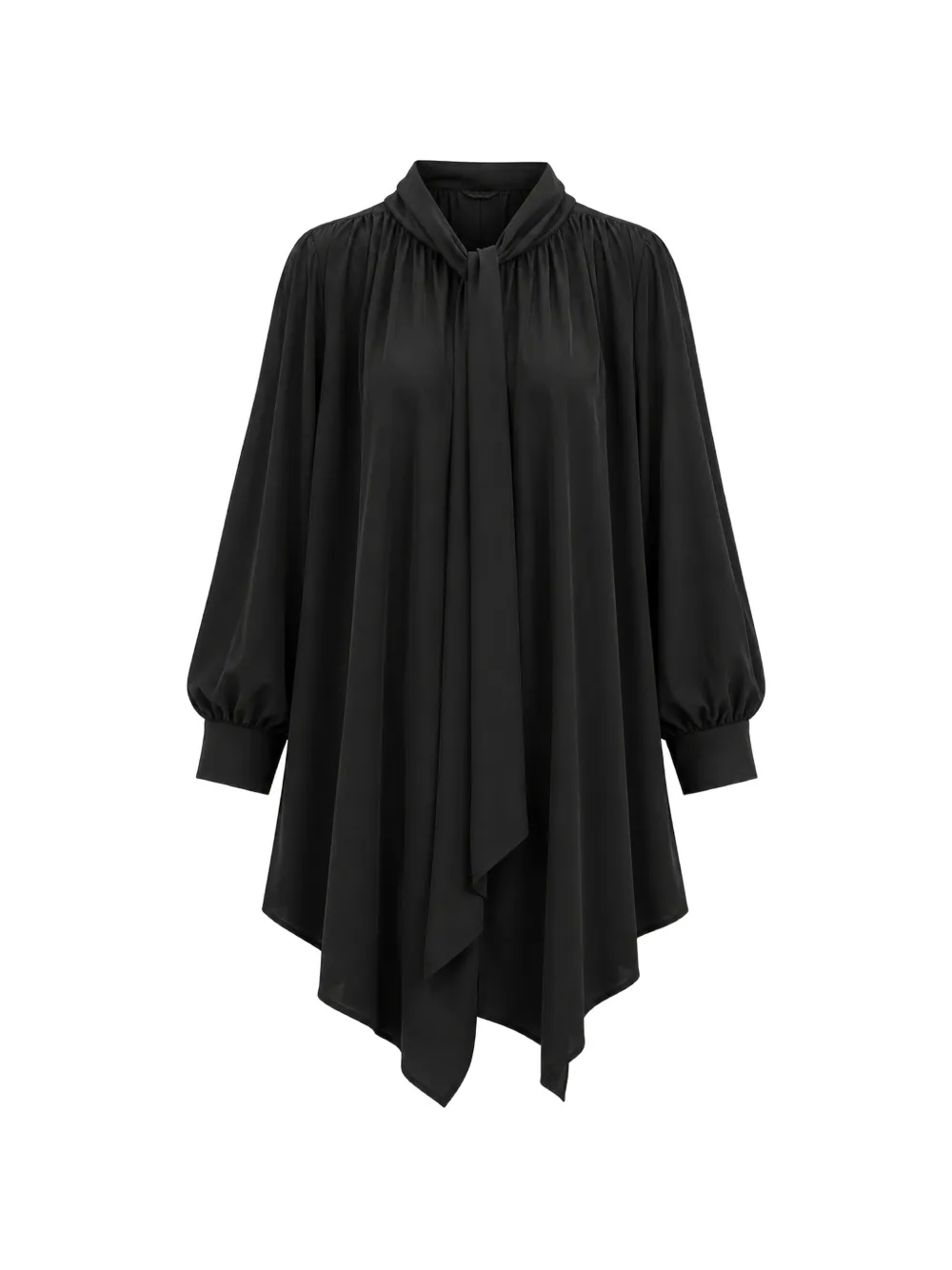 Chloé Asymmetrische jurk Zwart