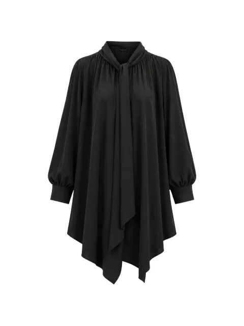 Chloé vestido asimétrico drapeado