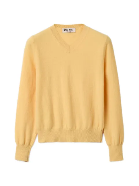 Miu Miu V-neck wool cardigan