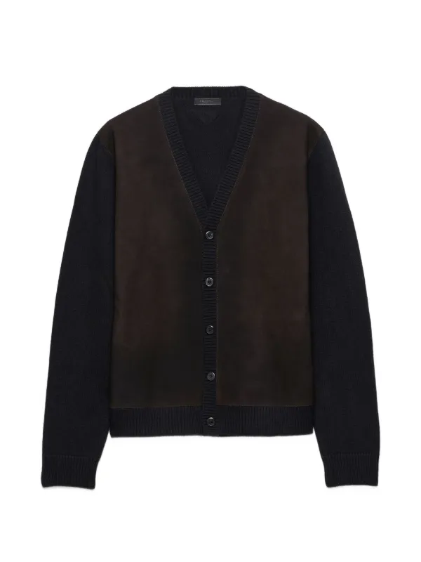 PRADA バージンウールカーディガン BLACK Prada Wool Cardigan | Black | FARFETCH