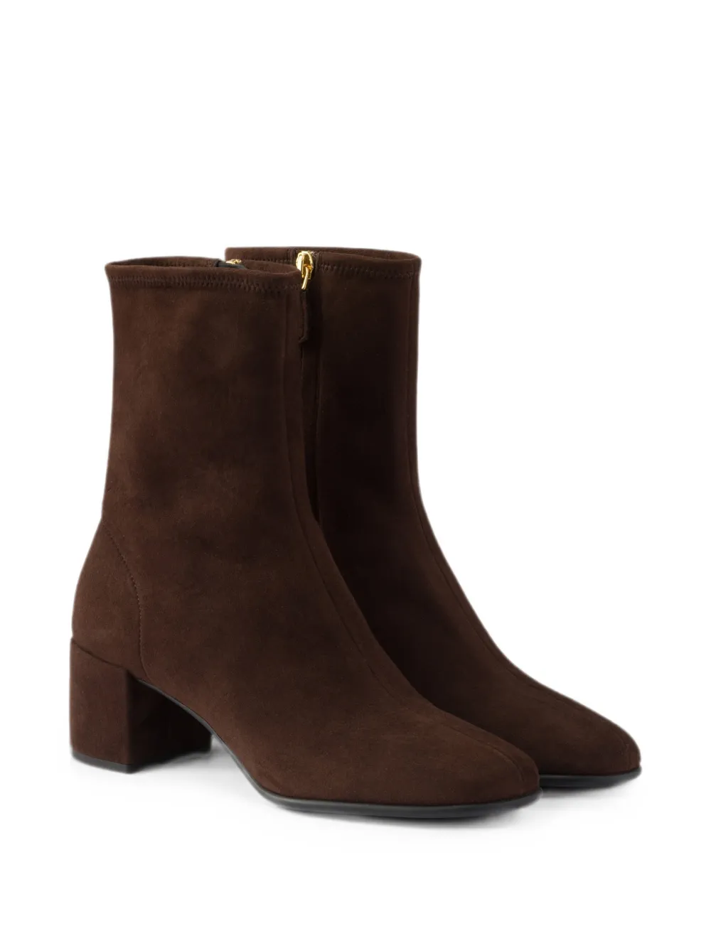 Prada Stretch suède laarzen Bruin