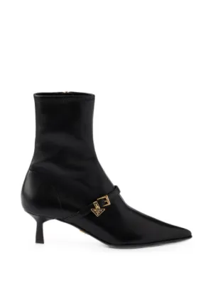 Prada Stretch Nappa Leather Boots | Black | FARFETCH