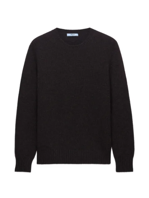 Prada wool and cashmere crew-neck sweater