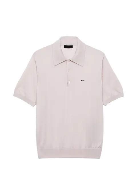 Prada superfine wool polo shirt
