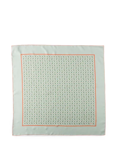 Prada printed twill scarf 90