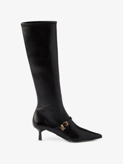 Prada stretch nappa leather boots