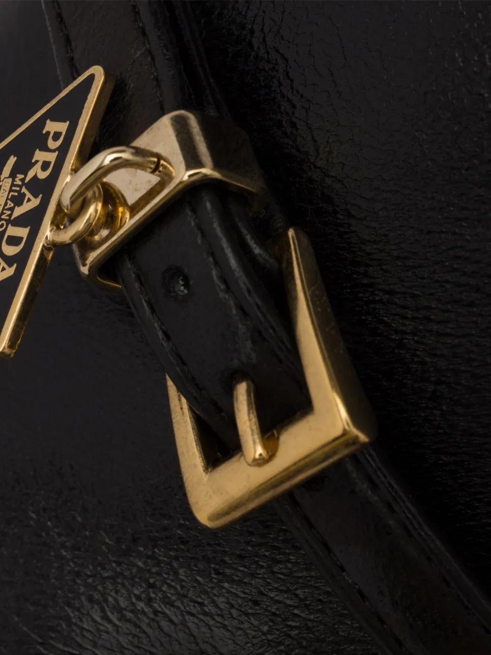 Prada stretch laarzen van nappa leer Zwart
