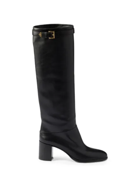 Prada leather boots