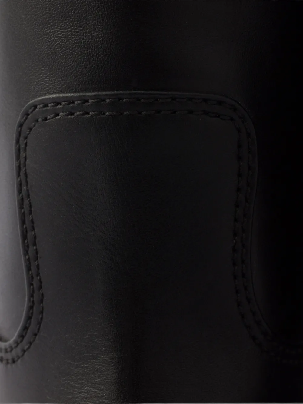 Prada Leren laarzen Zwart